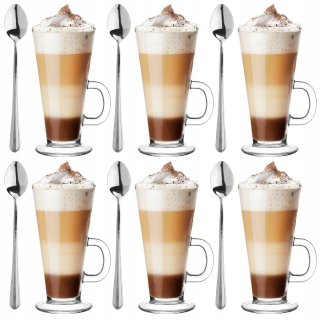 Poháre na latte Glasmark 250 ml 6 ks.